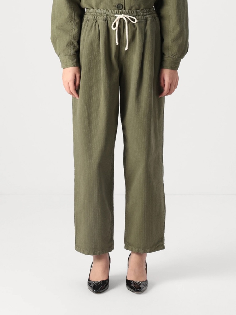 American Vintage WOMEN'S TROUSERS RYGYBAY Khaki